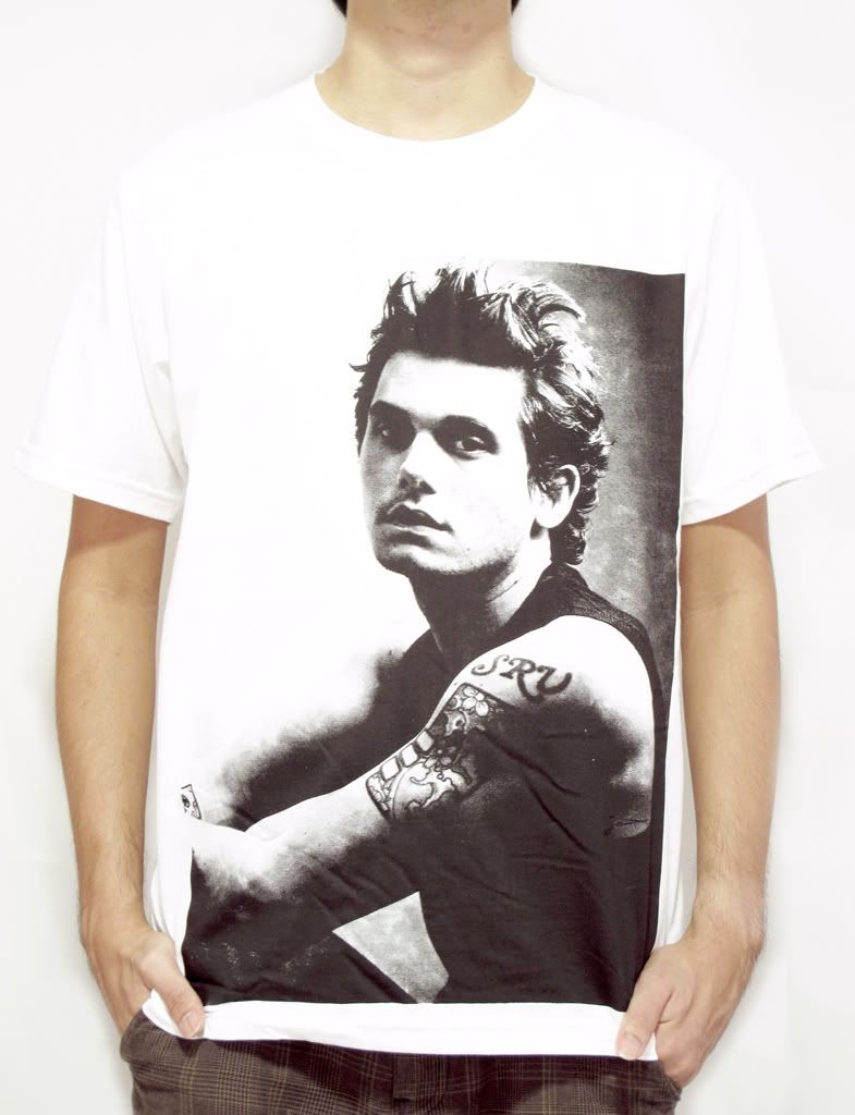 John Mayer in a wet t-shirt